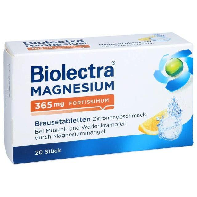 BIOLECTRA Magnesium 365 mg fortissimum Zitrone product image