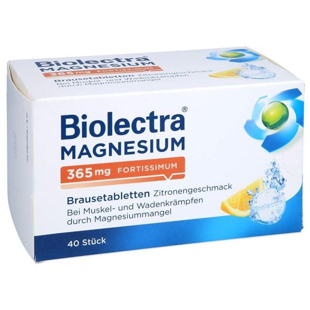 BIOLECTRA Magnesium 365 mg fortissimum Zitrone product image