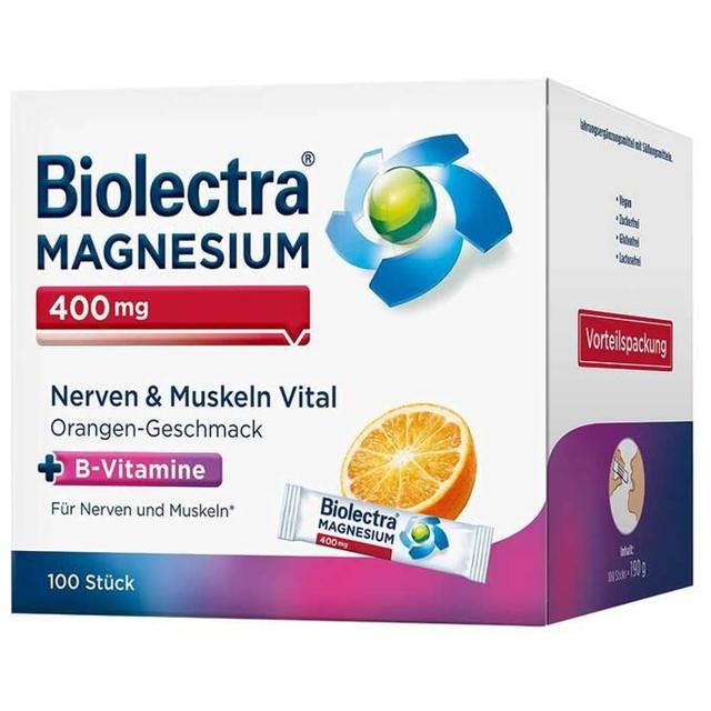 Biolectra Magnesium 400 mg Nerven & Muskeln Vital, 100 St Pellets product image