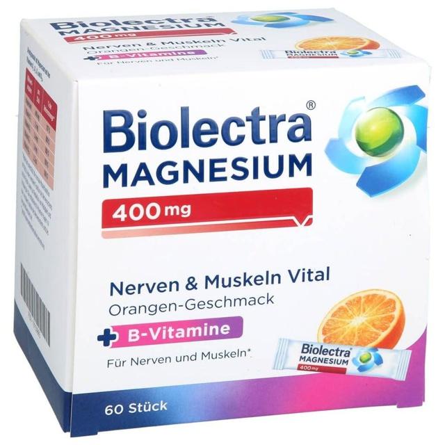 BIOLECTRA Magnesium 400 mg Nerven & Muskeln Vital product image