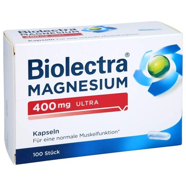 BIOLECTRA Magnesium 400 mg ultra Kapseln product image