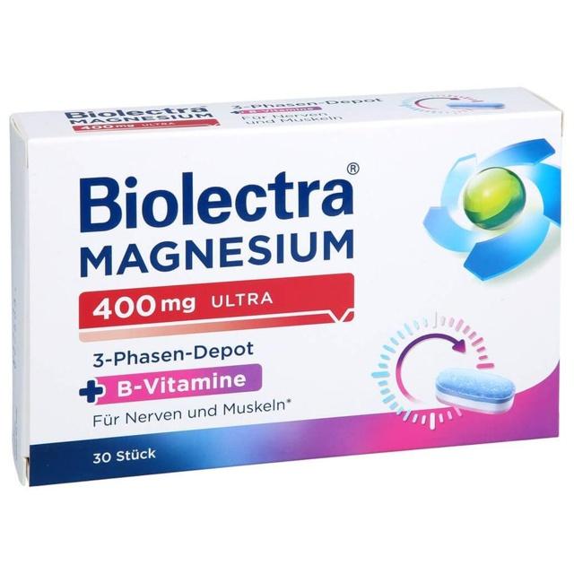 BIOLECTRA Magnesium 400 mg ultra 3-Phasen-Depot product image