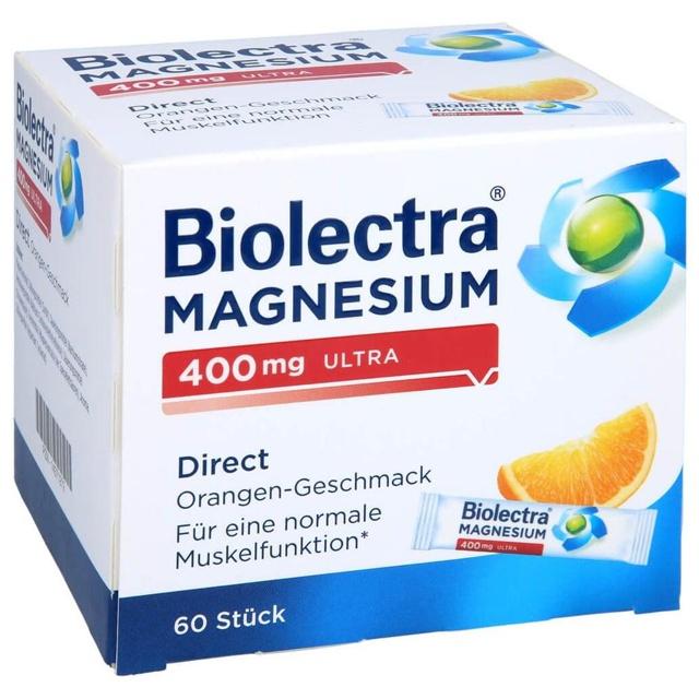 BIOLECTRA Magnesium 400 mg ultra Direct Orange product image