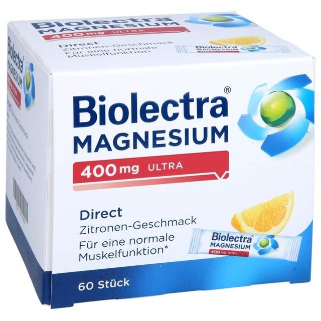 BIOLECTRA Magnesium 400 mg ultra Direct Zitrone product image
