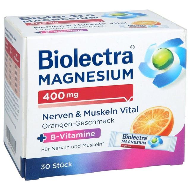 BIOLECTRA Magnesium 400 mg Nerven & Muskeln Vital product image