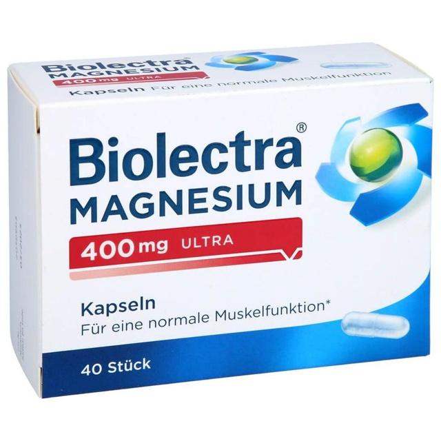 BIOLECTRA Magnesium 400 mg ultra Kapseln product image