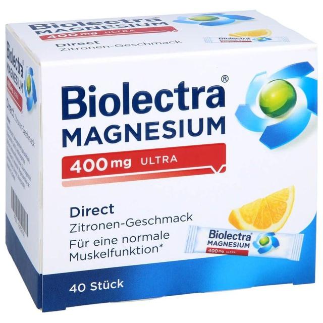 BIOLECTRA Magnesium 400 mg ultra Direct Zitrone product image