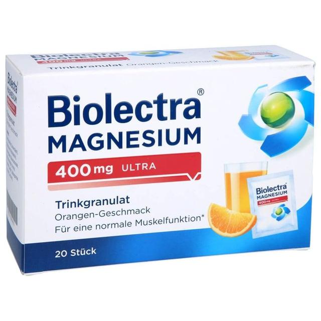BIOLECTRA Magnesium 400 mg ultra Trinkgran.Orange product image