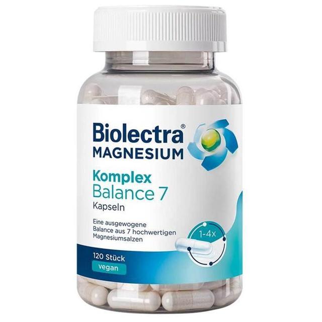 Biolectra Magnesium Komplex Balance 7 Kapseln, 120 St Kapseln product image