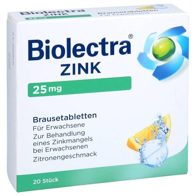 BIOLECTRA Zink Brausetabletten product image