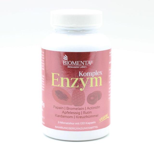 BIOMENTA Enzym Komplex Bromelain Papain Actinidin product image