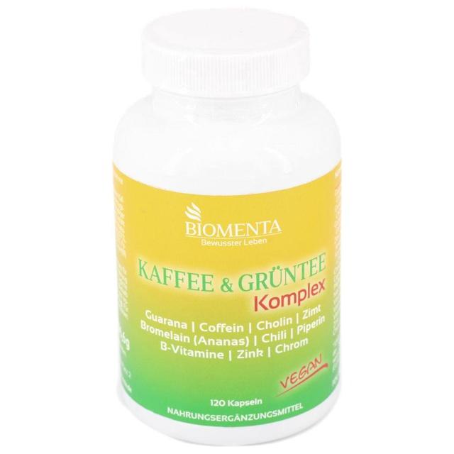 BIOMENTA Kaffee & Grüntee Komplex Kapseln product image