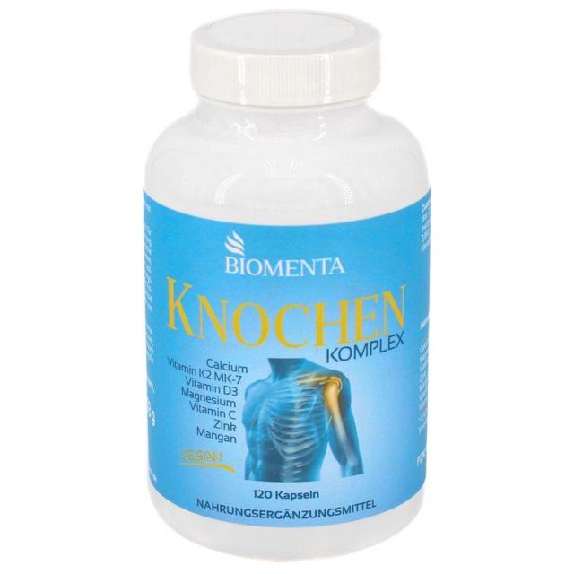 BIOMENTA Knochen Plus Vitamin D3 K2 MK7 Calcium product image