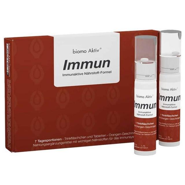 BIOMO Aktiv Immun Trinkfl.+Tab.7-Tages-Kombi product image