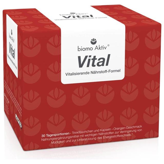 BIOMO Aktiv Vital Trinkflaschen 30-Tagesportionen product image