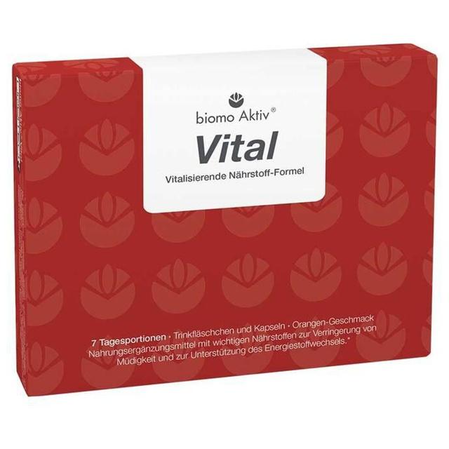 Biomo Aktiv Vital Trinkflaschen 7 Tagesportionen, 1 St Kombipackung product image