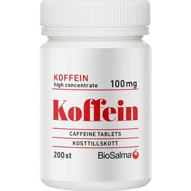 BioSalma Biosalma Koffein 100 mg 200 tabletter product image