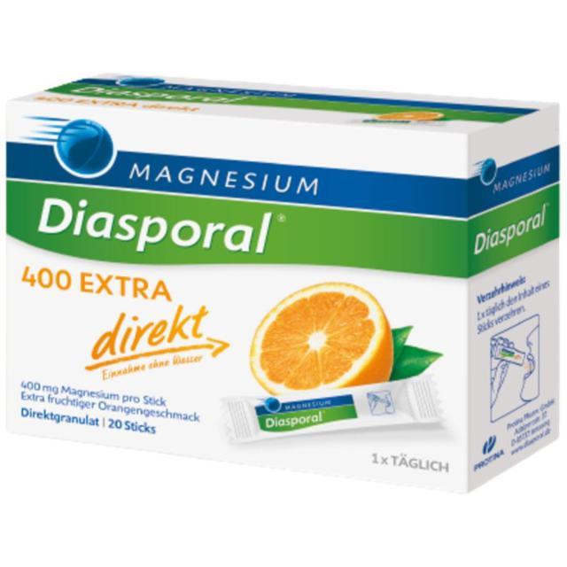 Biosan Magnesium Diasporal® 400 Extra direkt Granulat 20 st doseringssticks product image