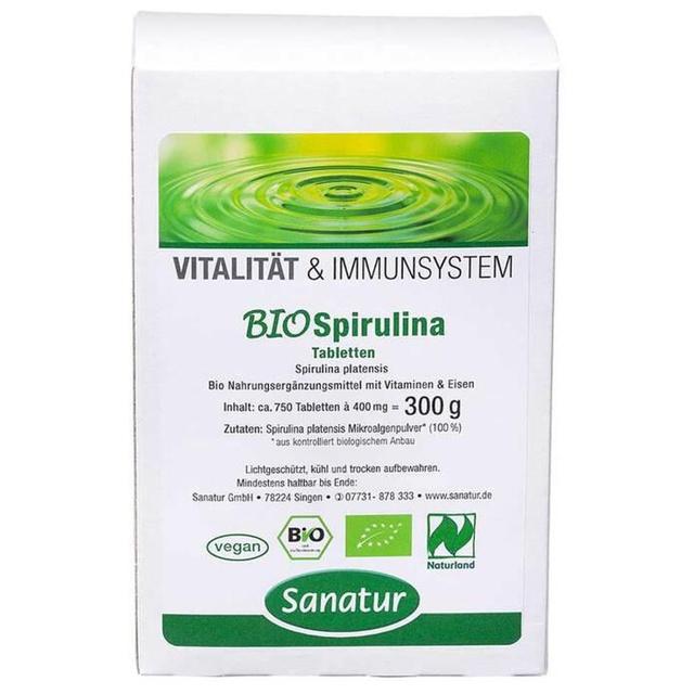 BIOSPIRULINA Mikroalgen Naturland Tabletten Nachf. product image