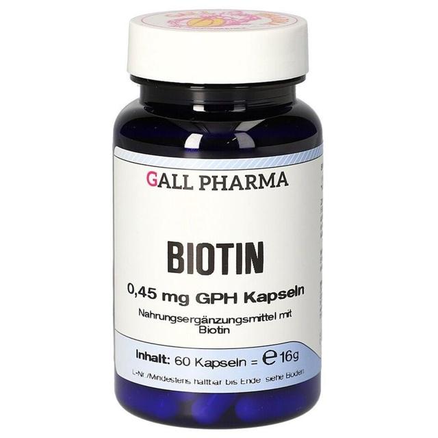 Biotin 0,45 mg GPH Kapseln product image