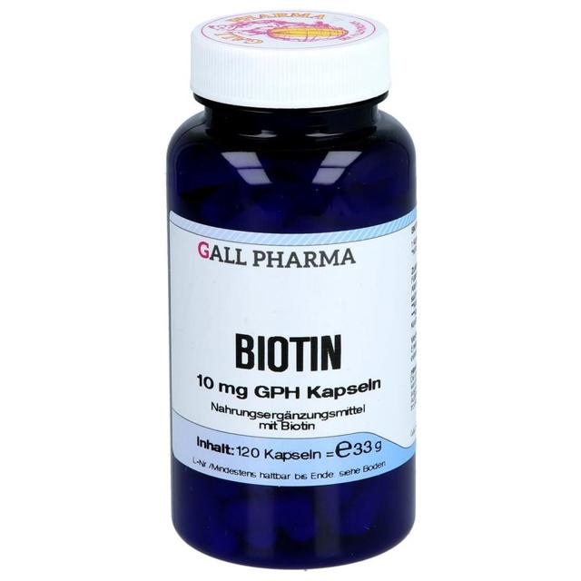 Biotin 10 mg GPH Kapseln product image