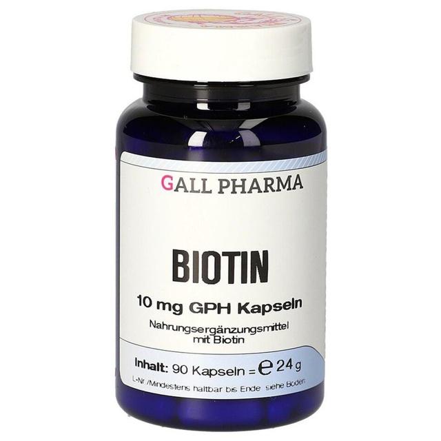 Biotin 10 mg GPH Kapseln product image
