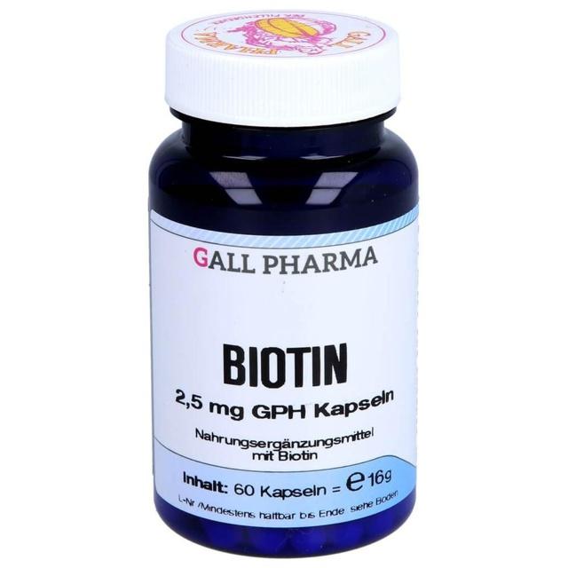 BIOTIN 2,5 mg GPH Kapseln product image