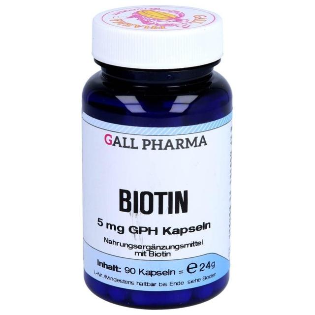 Biotin 5 mg GPH Kapseln product image