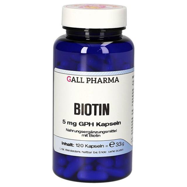 Biotin 5 mg GPH Kapseln product image