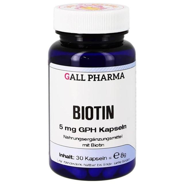 Biotin 5 mg GPH Kapseln product image