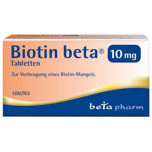 BIOTIN BETA 10 mg Tabletten product image