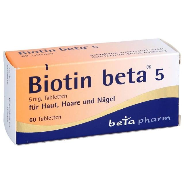 BIOTIN BETA 5 Tabletten product image