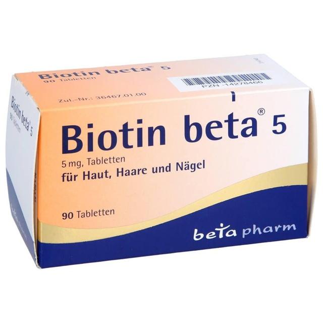 BIOTIN BETA 5 Tabletten product image