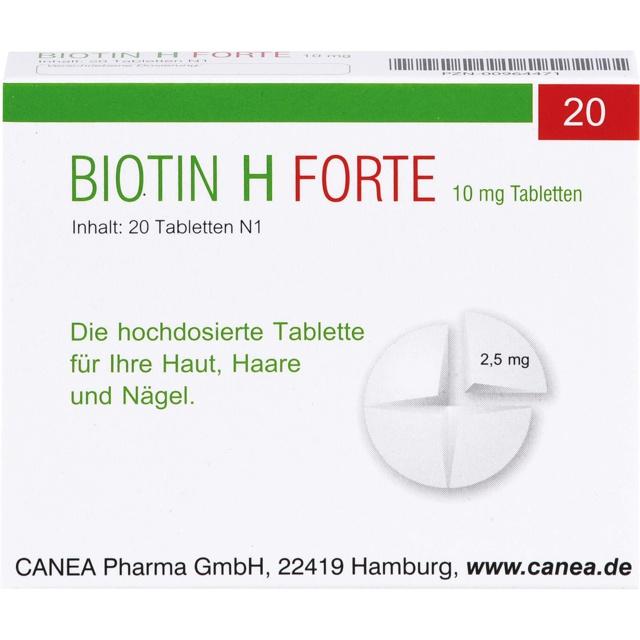 BIOTIN H forte 10 mg Tabletten product image