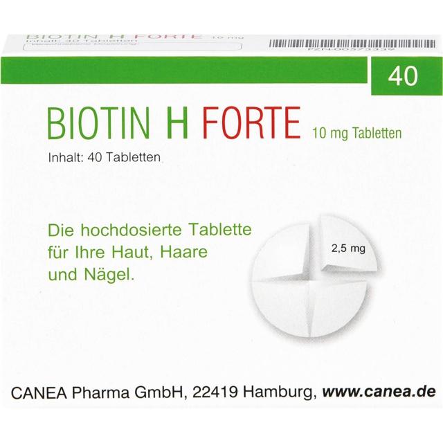 BIOTIN H forte 10 mg Tabletten product image