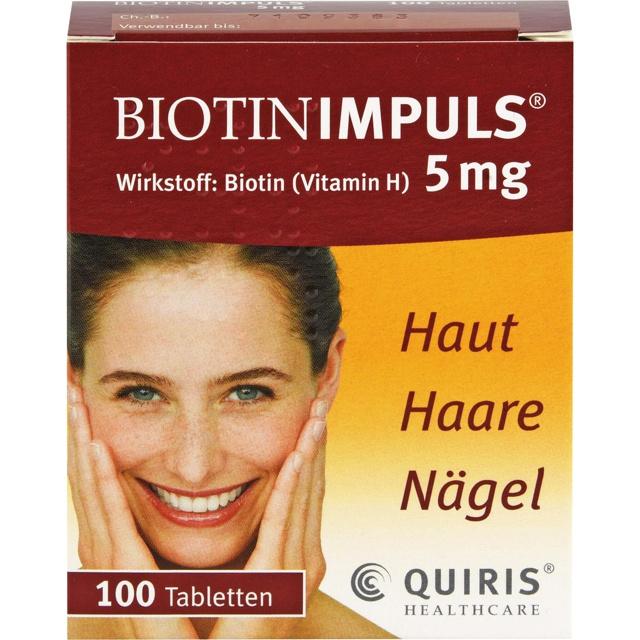 BIOTIN IMPULS 5 mg Tabletten product image