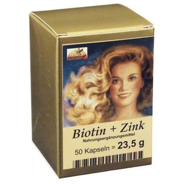 Biotin Plus Zink Haarkapseln, 50 St Kapseln product image