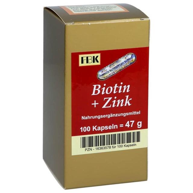 BIOTIN+ZINK Kapseln product image