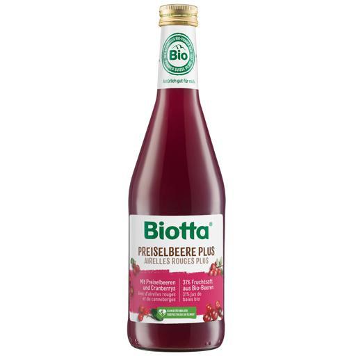BIOTTA Bio Preiselbeer Plus Saft product image