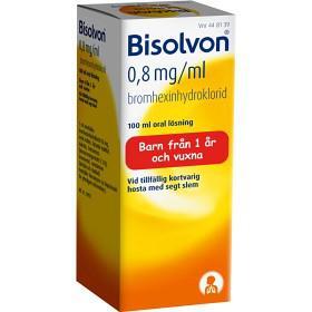 Bisolvon oral lösning 0,8 mg/ml 100 ml product image