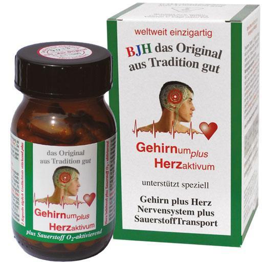 BJH Gehirnum plus Herzaktivum m.O2 aktiv Kapseln product image