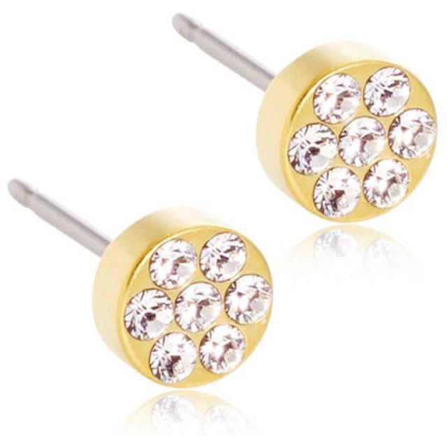 Blomdahl Golden Titanium Brilliance Plenary 5mm Crystal product image