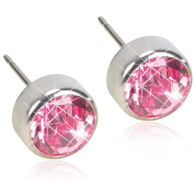 Blomdahl Örhängen Bezel Light Rose 5 mm product image