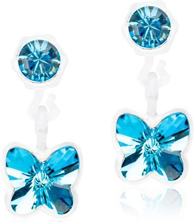Blomdahl Örhängen Pendant Butterfly Aquamarine 4/5 mm product image