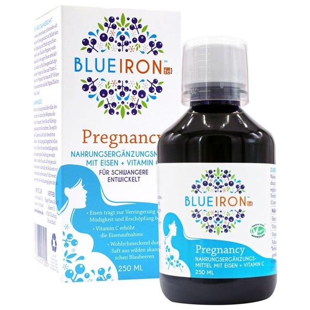 BLUEIRON Eisen Pregnancy+Folsäure Flüss.z.Einn. product image