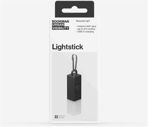 Bookman Urban Visibility Laddbar LED Lampa Svart, 1 st product image