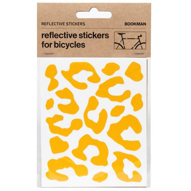 Bookman Reflective Stickers Leopard Print Yellow product image