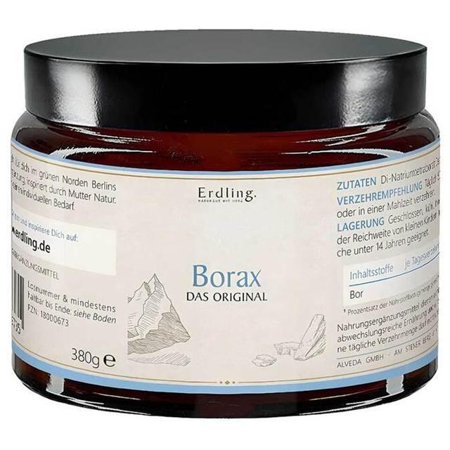 BORAX PULVER Natriumtetraborat rein vegan Erdling product image