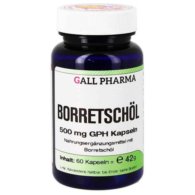 Borretschöl 500 mg GPH Kapseln, 60 St Kapseln product image