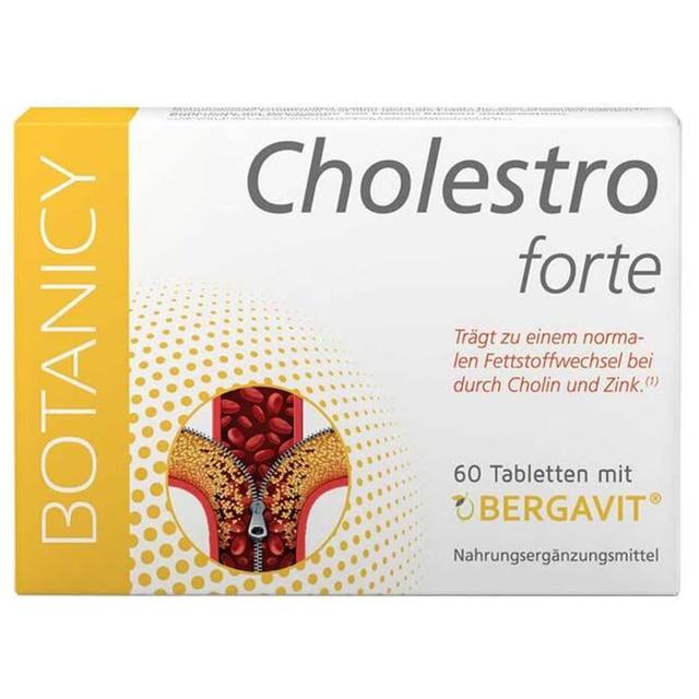 Botanicy Cholestro forte mit Bergavit Tabletten, 60 St Tabletten product image
